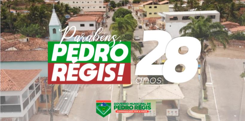 Com entrega de obras, veículos, competições e festa, Pedro Régis celebra 28 anos de Emancipação Política nesta sexta, 29