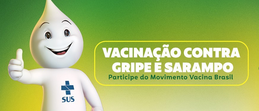 Saúde de Pedro Régis realiza "Dia D" de vacinação contra gripe e sarampo neste sábado, 30