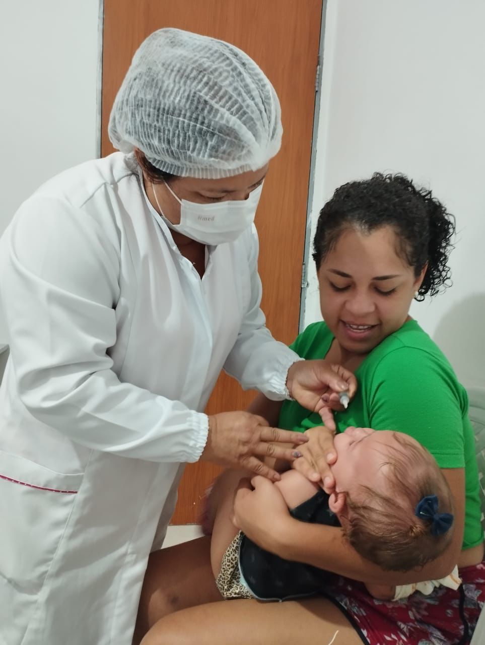 Saúde realiza vacinação contra Poliomielite nesta terça-feira (20) na Escola do sítio Pau D'arco